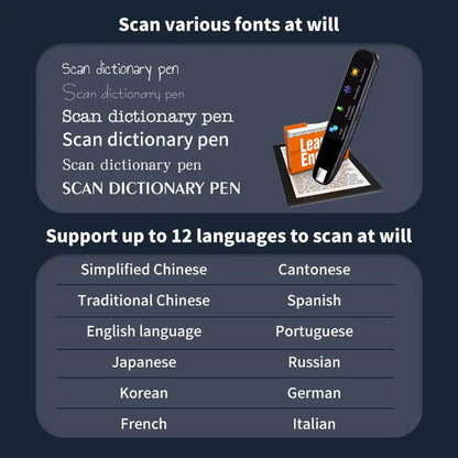 ScanReader Pro AI Translation Pen