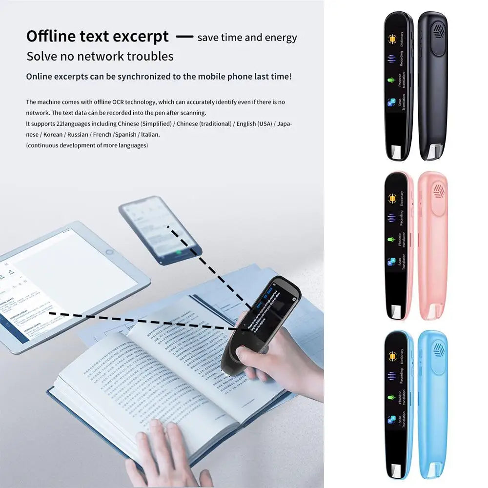 ScanReader Pro AI Translation Pen