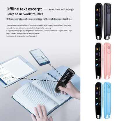 ScanReader Pro AI Translation Pen